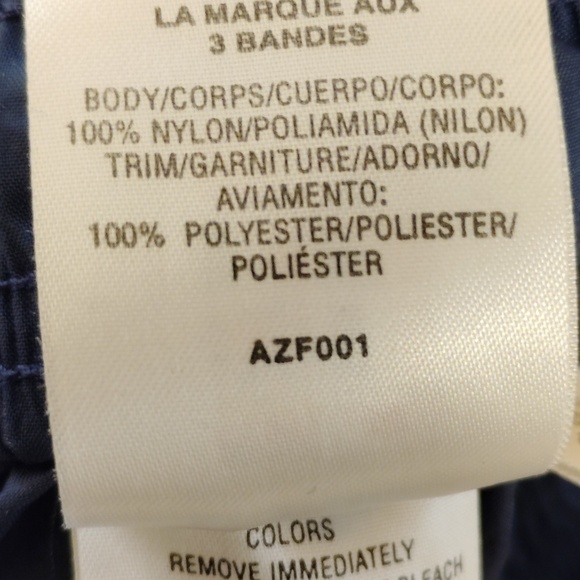 Adidas Dark Blue Pants with White Accents - Picture 9 of 10